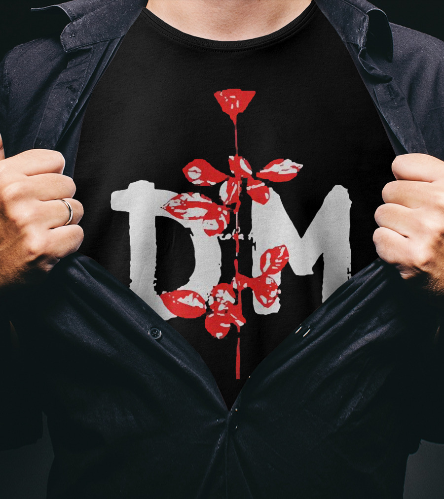 Depeche Mode Red Rose DM T-Shirt
