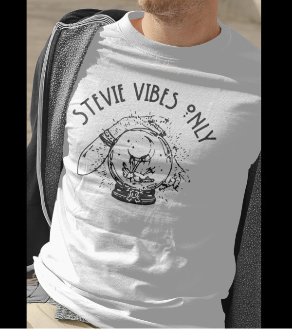 Stevie Vibes Only Crystal Ball Hands T-Shirt
