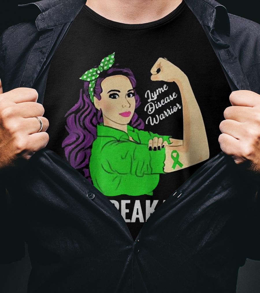 Lyme Disease Warrior Unbreakable Woman T-Shirt