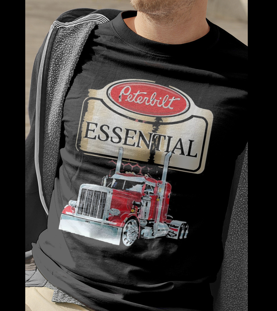 Peterbilt Essential Red Truck T-Shirt