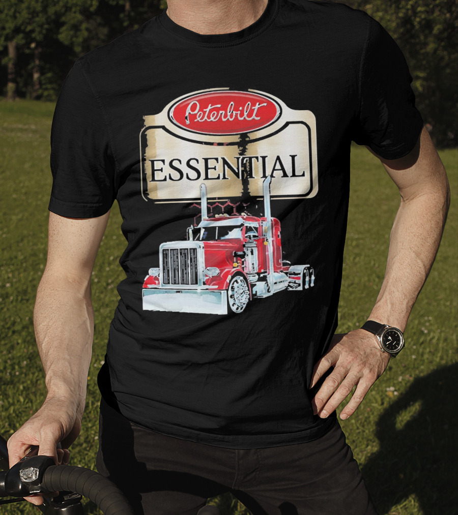 Peterbilt Essential Red Truck T-Shirt