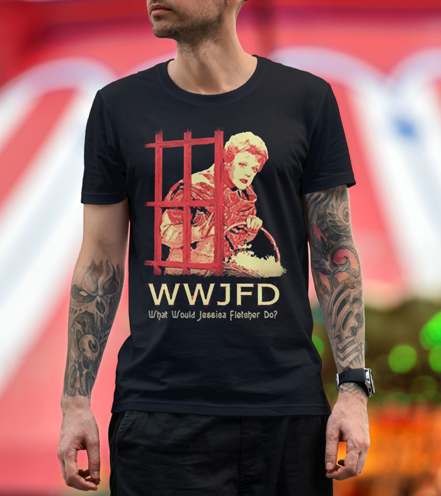 WWJFD What Would Jessica Fletcher Do T-Shirt