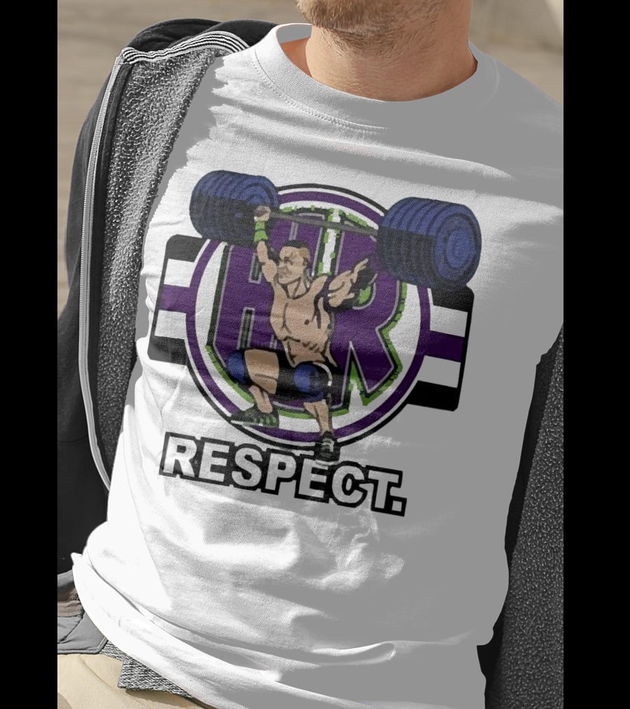 John Cena Cenation HR Respect Weightlifting Champion T-Shirt