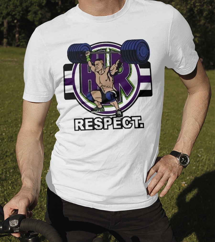 John Cena Cenation HR Respect Weightlifting Champion T-Shirt