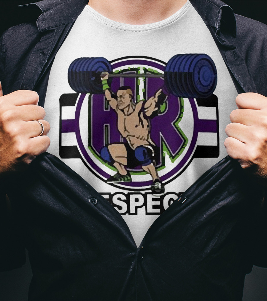 John Cena Cenation HR Respect Weightlifting Champion T-Shirt