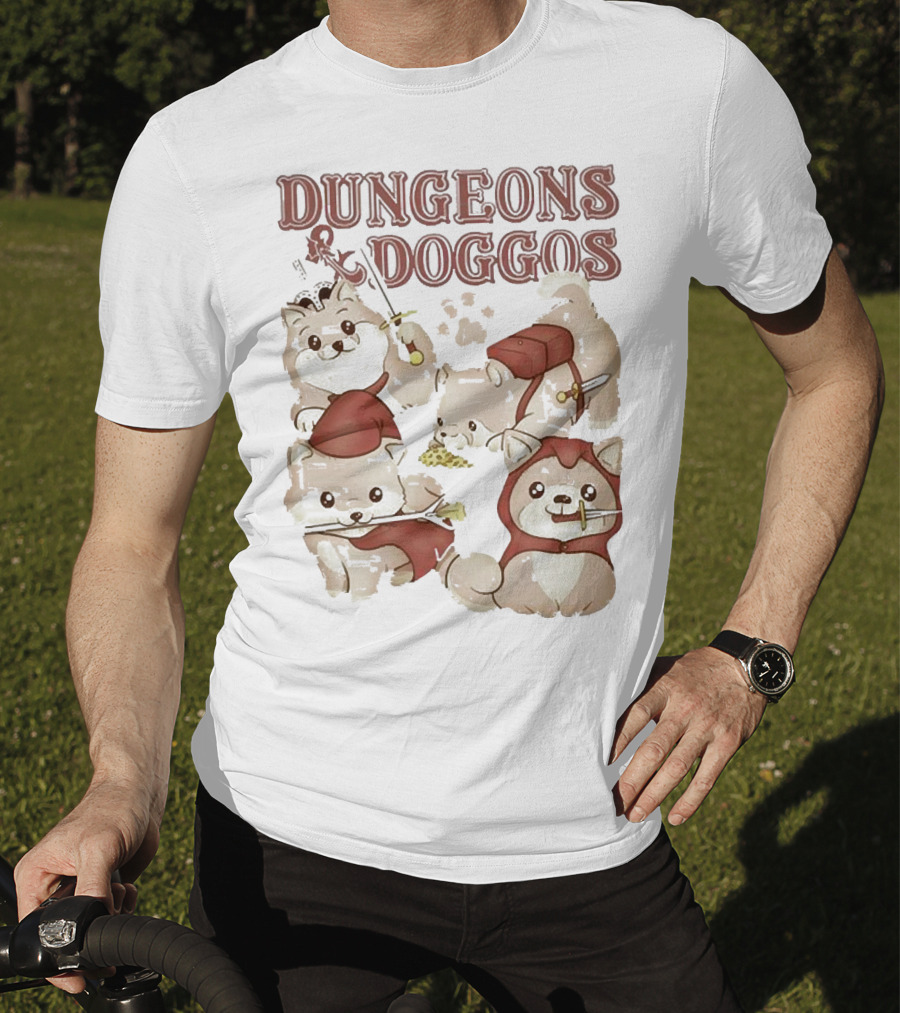 Dungeons And Doggos Adventure Pups T-Shirt