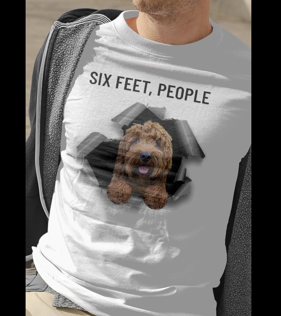 Six Feet People Cockapoo Torn Ripper T-Shirt