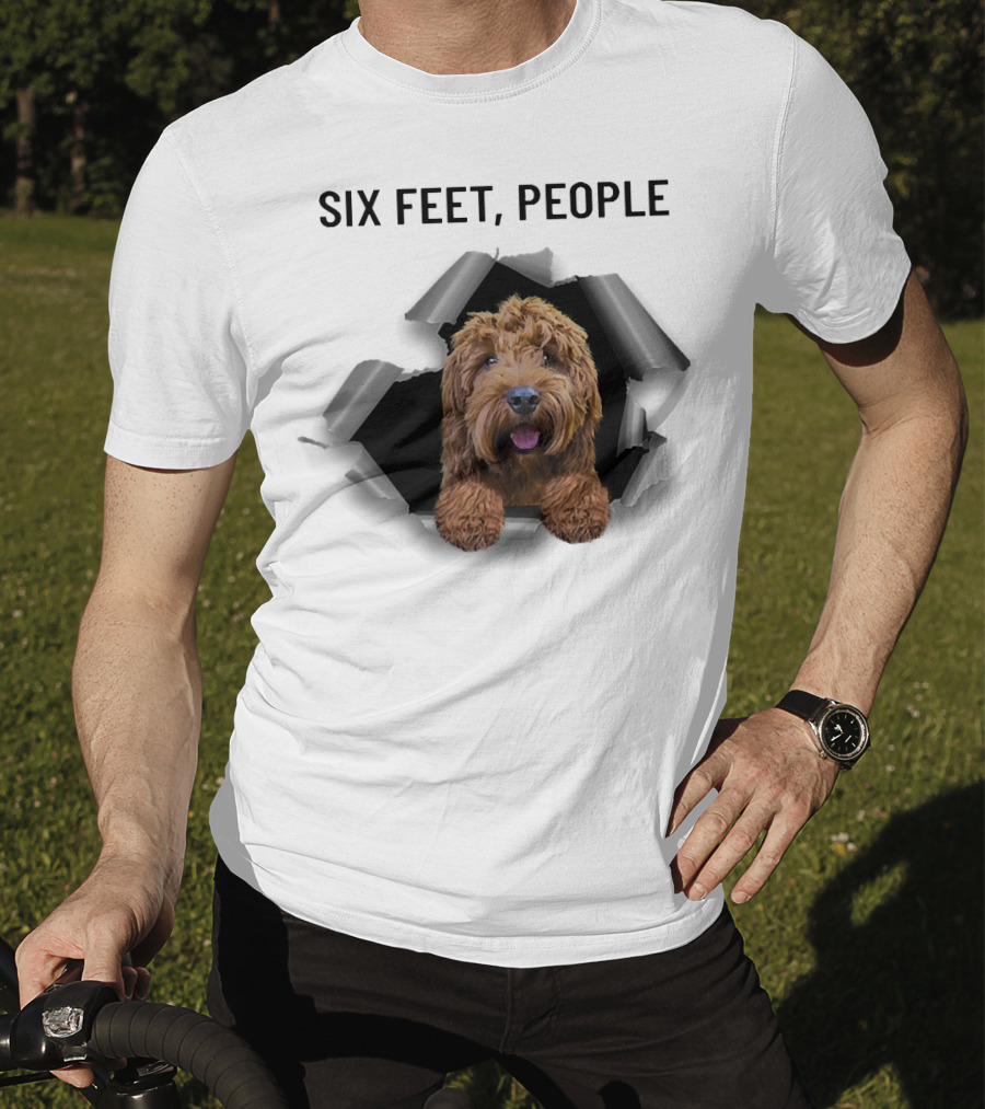 Six Feet People Cockapoo Torn Ripper T-Shirt