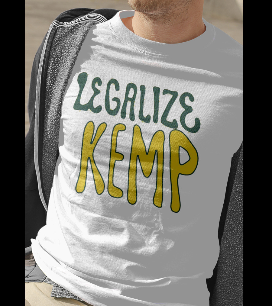 Legalize Kemp NBA Basketball Inspired T-Shirt
