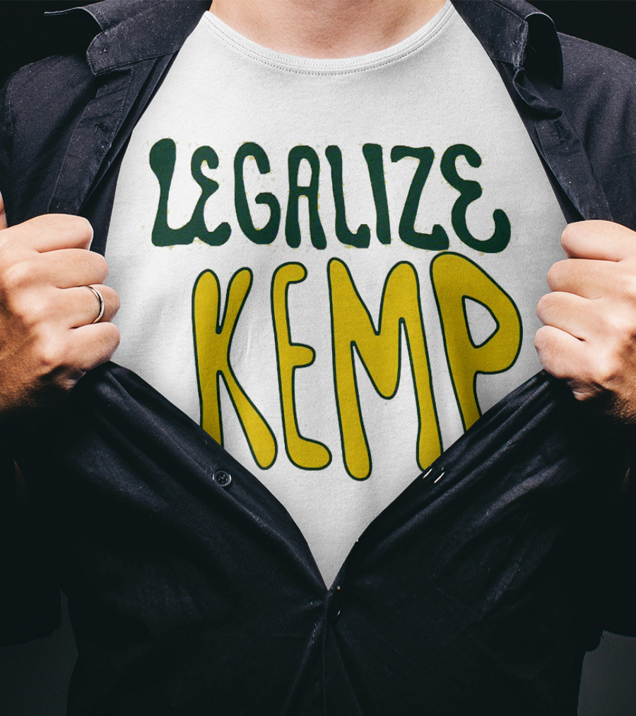 Legalize Kemp NBA Basketball Inspired T-Shirt