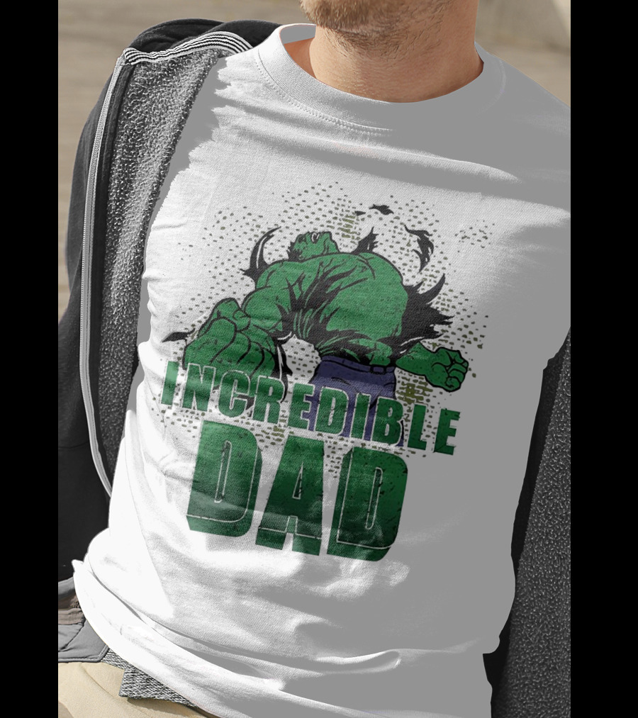 Marvel Hulk Father's Day Incredible Dad Hero T-Shirt