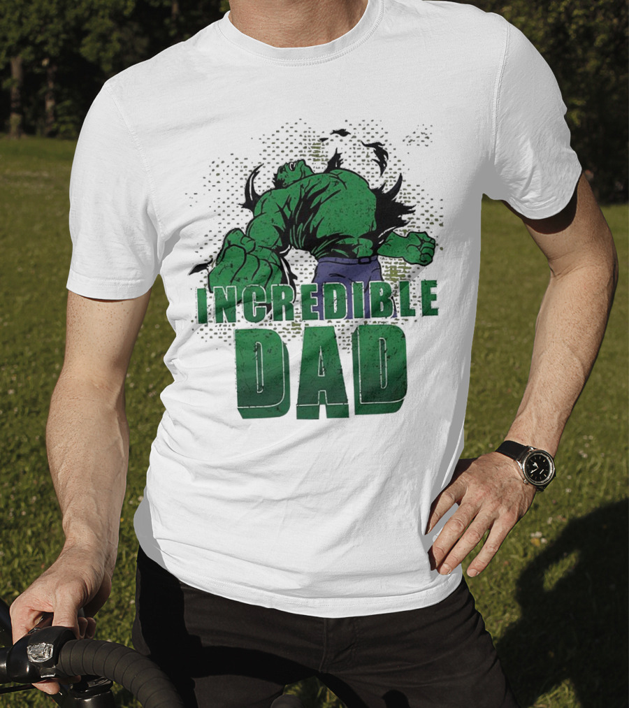 Marvel Hulk Father's Day Incredible Dad Hero T-Shirt