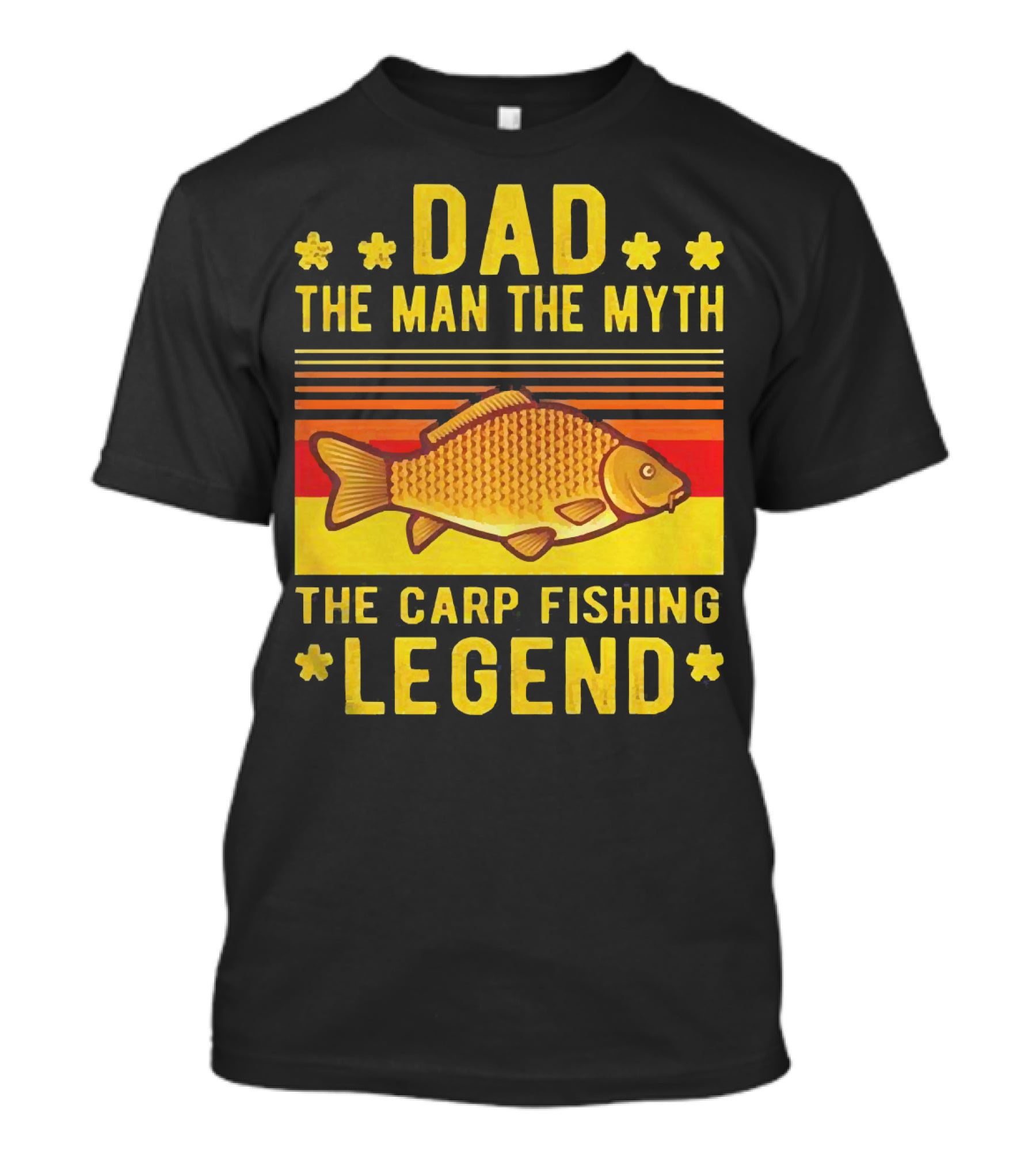 Dad The Man The Myth The Carp Fishing Legend Classic T-Shirt