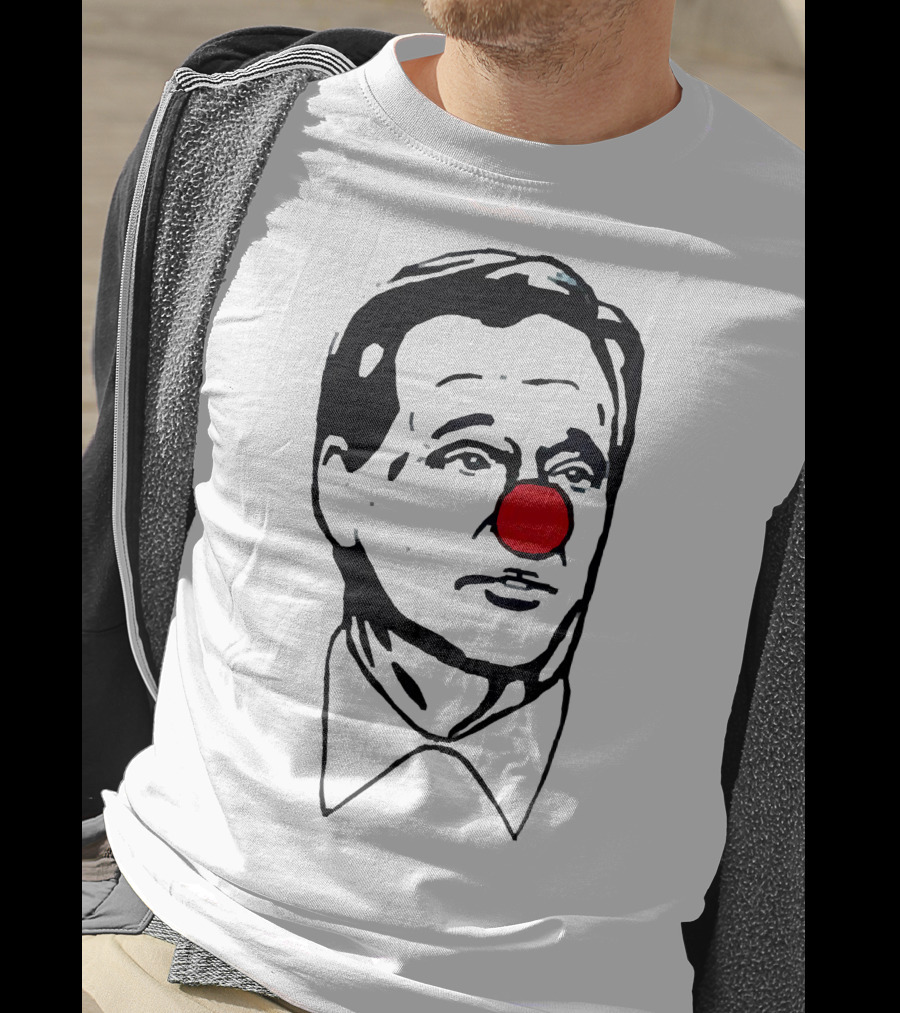 Matt Patricia Goodell Clown NFL Red Nose Iconic Image T-Shirt