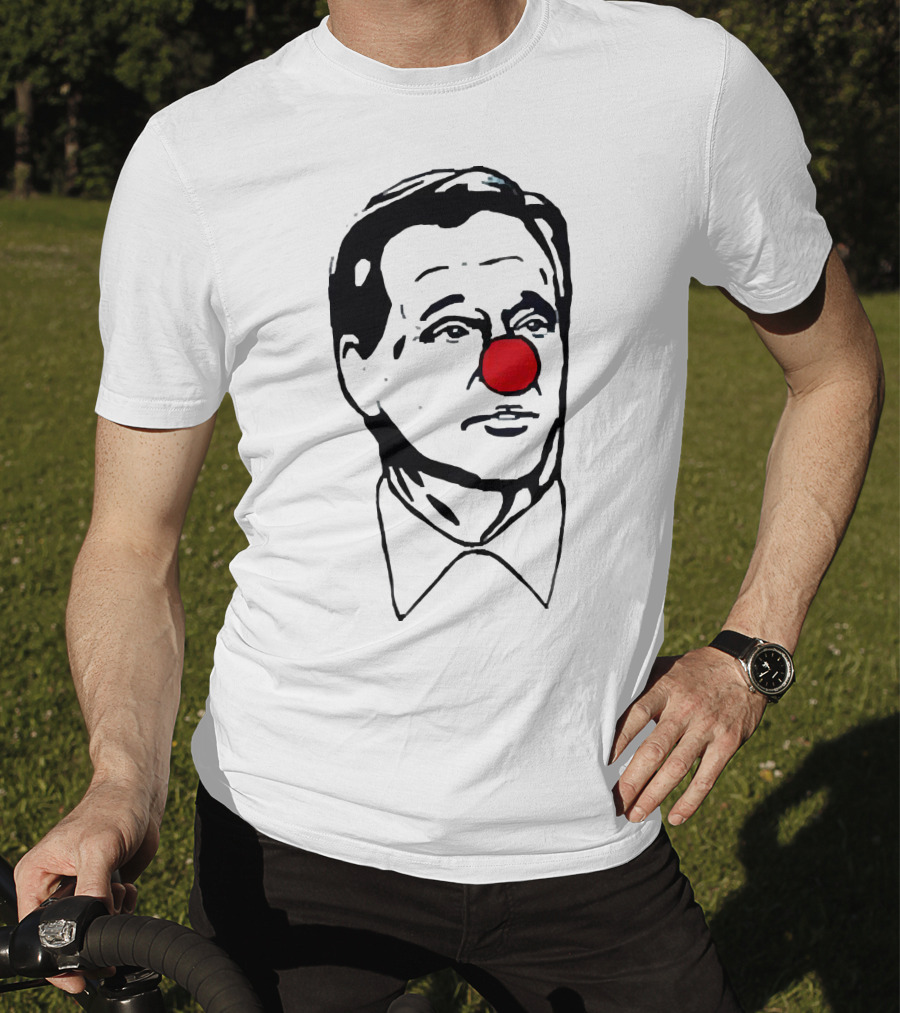 Matt Patricia Goodell Clown NFL Red Nose Iconic Image T-Shirt