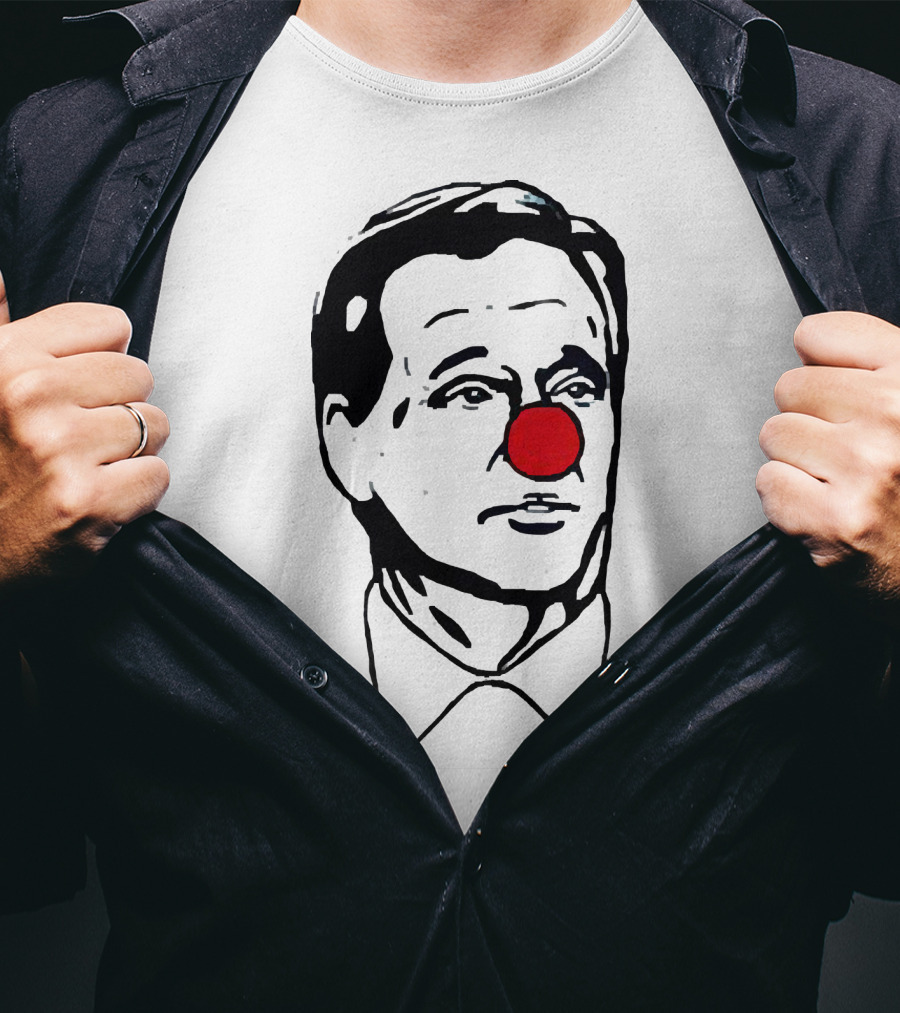 Matt Patricia Goodell Clown NFL Red Nose Iconic Image T-Shirt