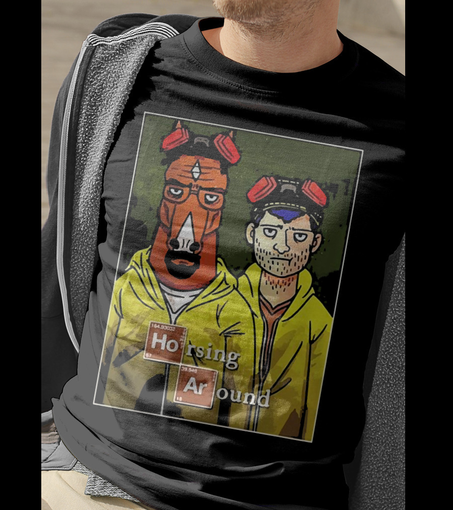 Breaking Bad Horsing Around Funny Chemistry Elements T-Shirt
