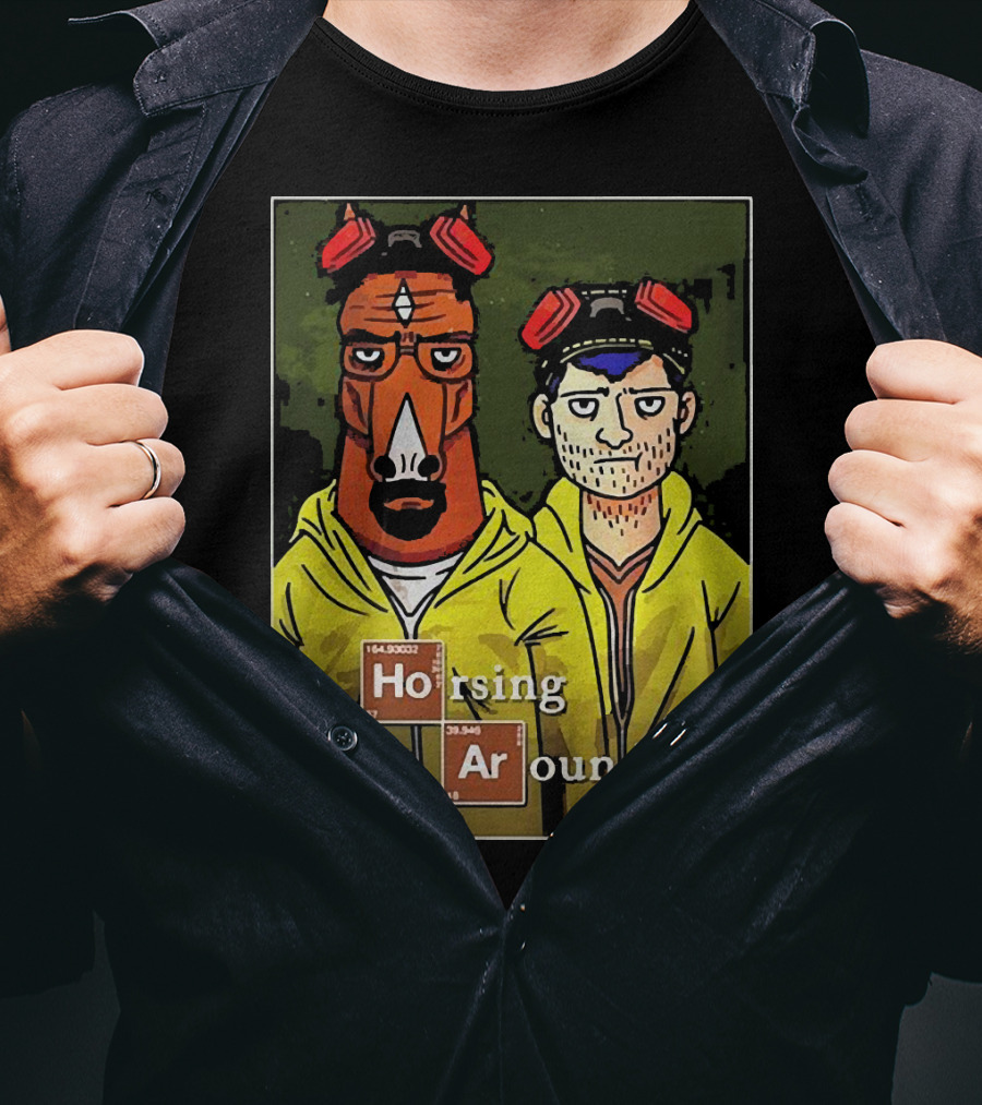 Breaking Bad Horsing Around Funny Chemistry Elements T-Shirt