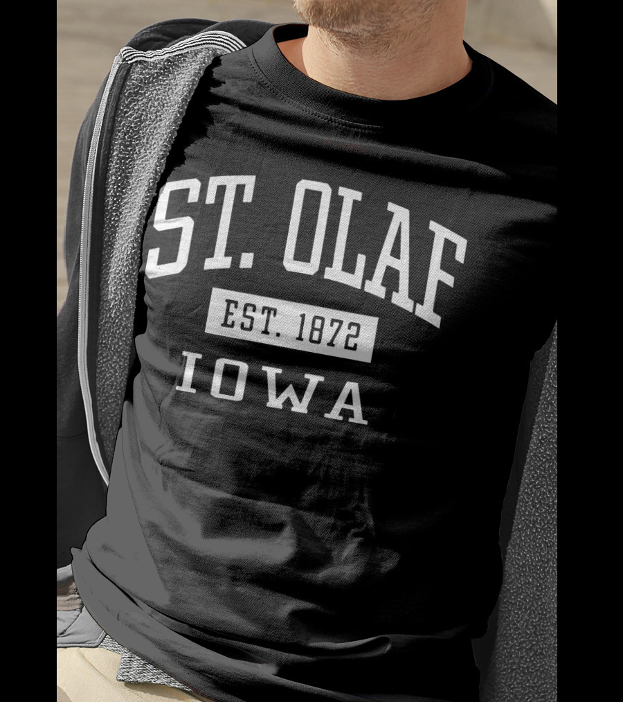 St. Olaf Iowa Established 1872 College Spirit T-Shirt