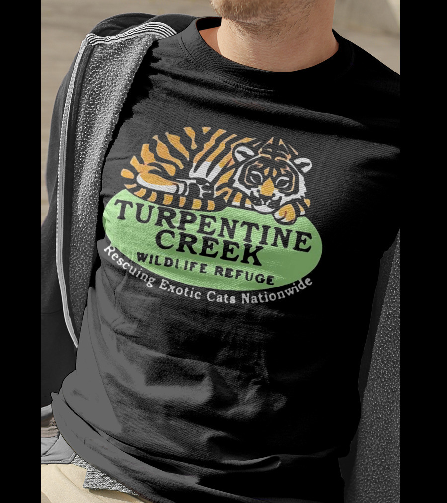 Turpentine Creek Wildlife Refuge Rescuing Exotic Cats Nationwide T-Shirt