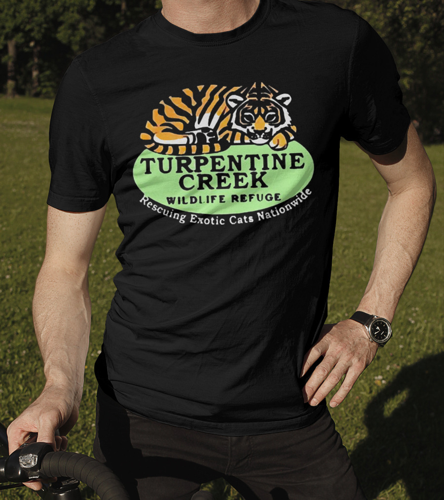 Turpentine Creek Wildlife Refuge Rescuing Exotic Cats Nationwide T-Shirt