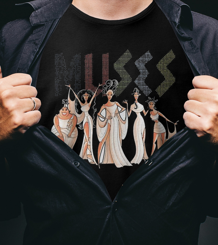 Women Are More Than Muses Feminist Fashion Empowerment With Iconic Muses T-Shirt