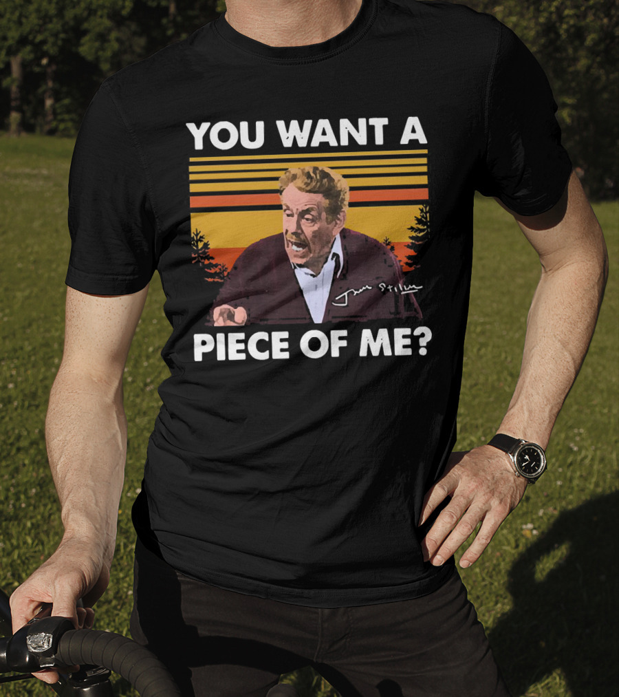 You Want A Piece Of ME Seinfeld Jerry Stiller Character T-Shirt