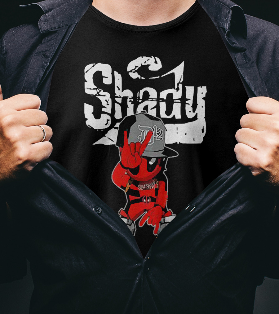 Baby Deadpool Slim Shady Rap Icon Crossover T-Shirt