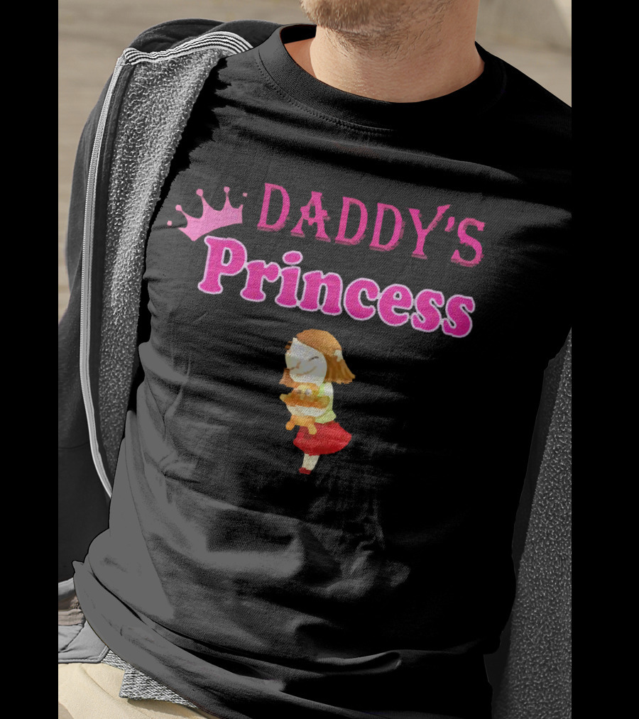 DADDY'S Princess Prinzessin Angel Des Niedlichen Vatis T-Shirt