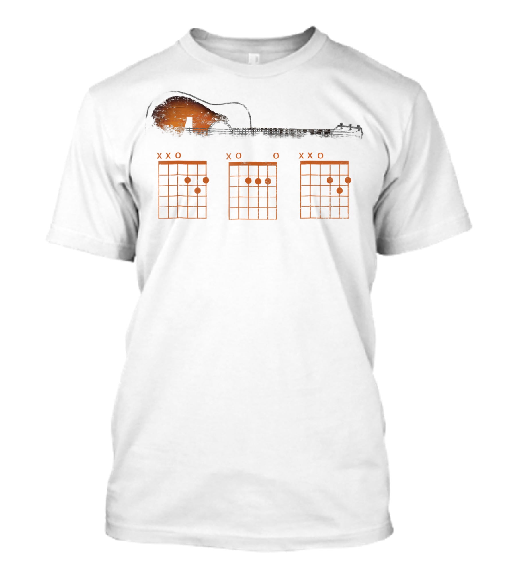 Guitar Chord Dad Father's Day Funny Guitar Lover T-Shirt