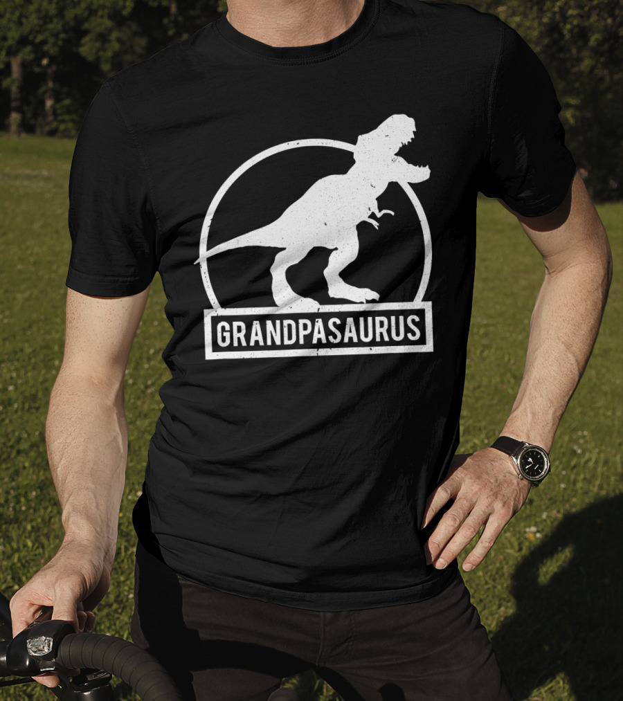 Grandpasaurus Dinosaur Grandpa T-Shirt
