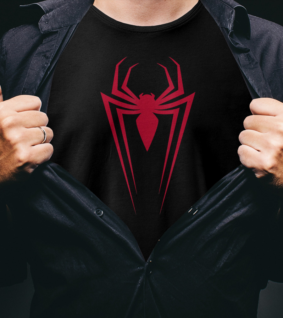 Spider Man Marvel Red Icon T-Shirt