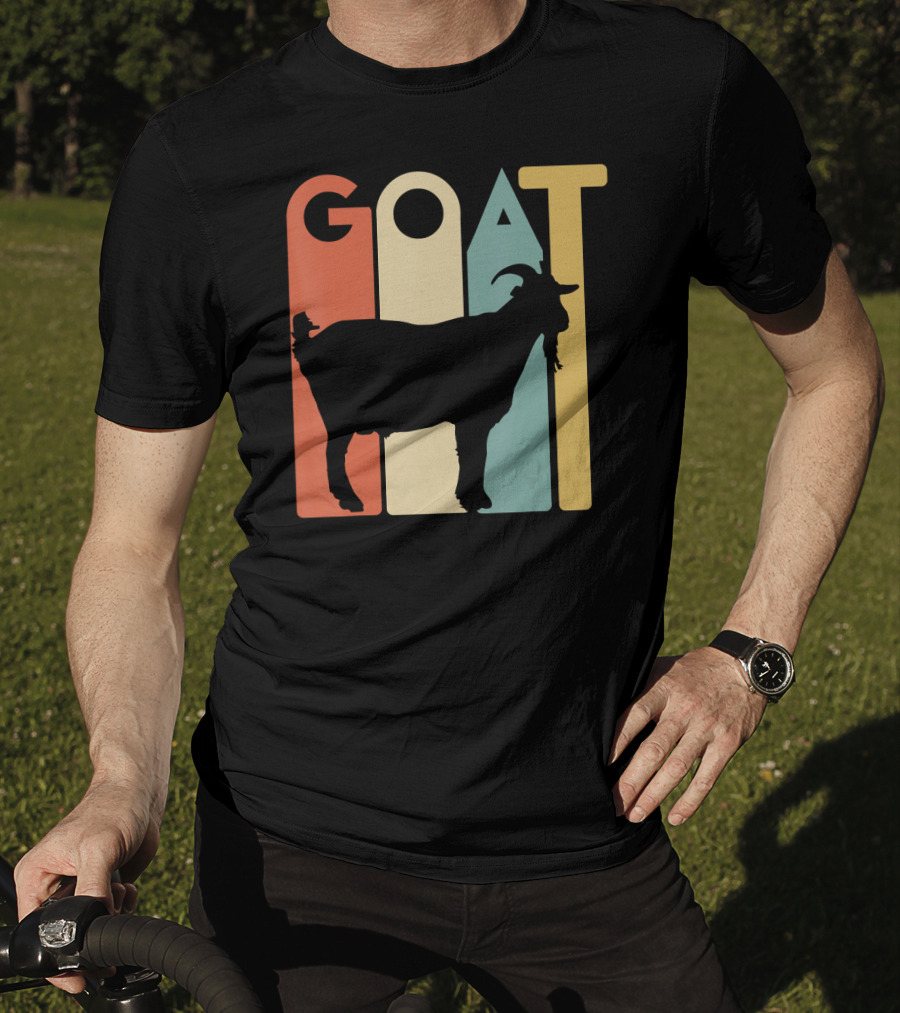 Retro Vintage Goat Animal Goats Lover T-Shirt
