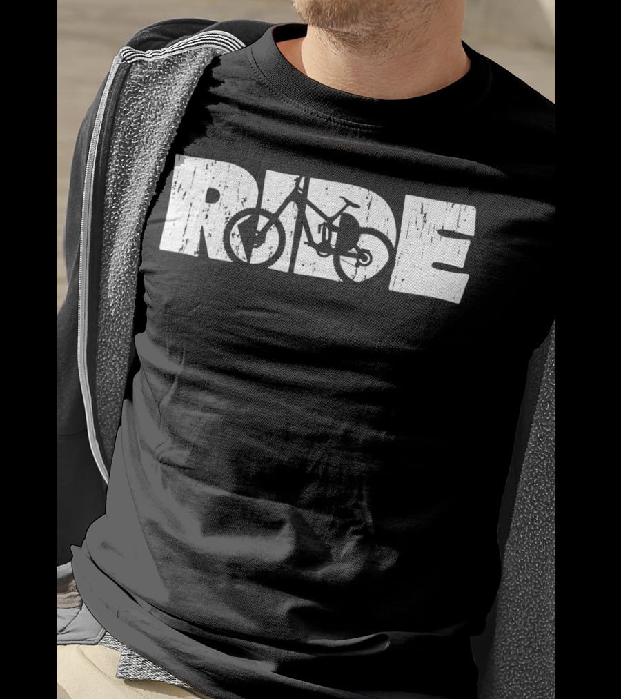 RIDE Your Mountain Bike MTB Adventure T-Shirt