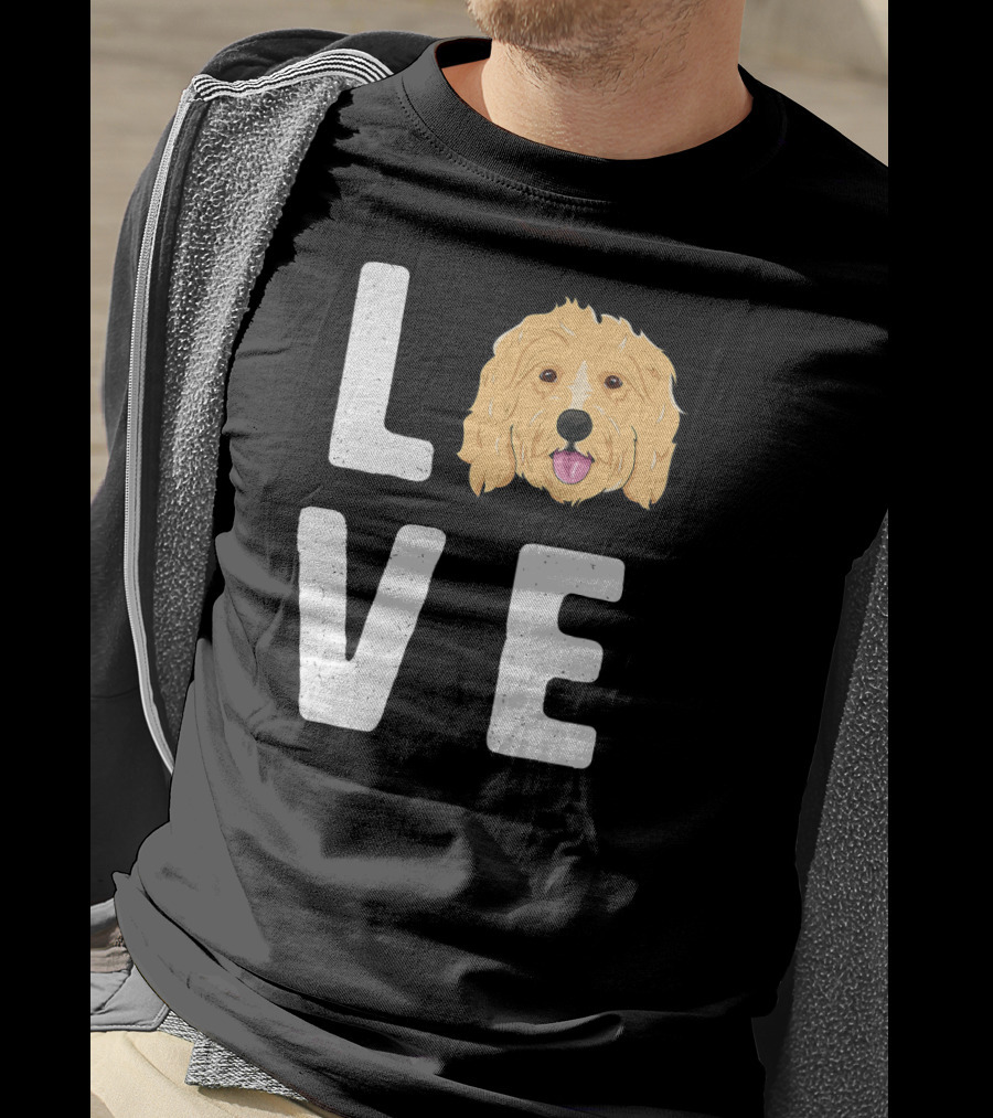 Love Goldendoodles Dog Puppy Doodle T-Shirt
