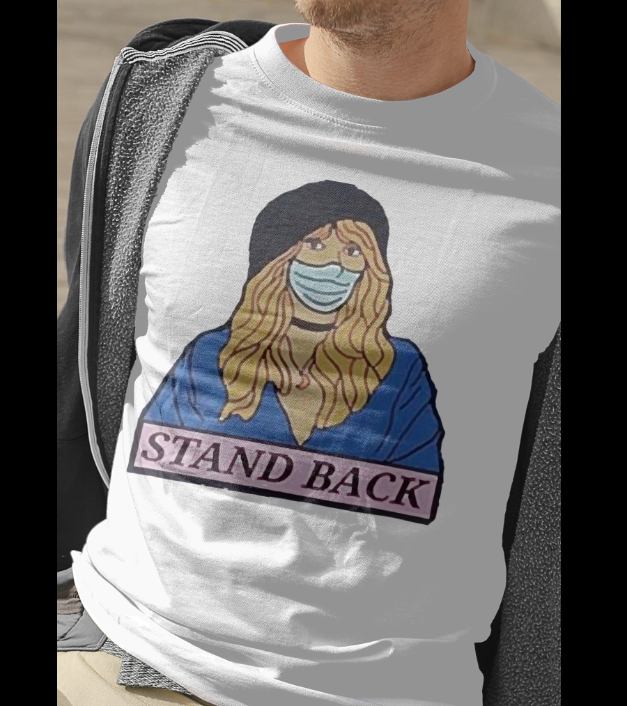 Stevie Nicks Stand Back Masked T-Shirt
