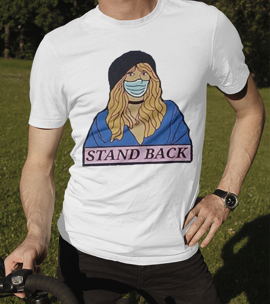 Stevie Nicks Stand Back Masked T-Shirt