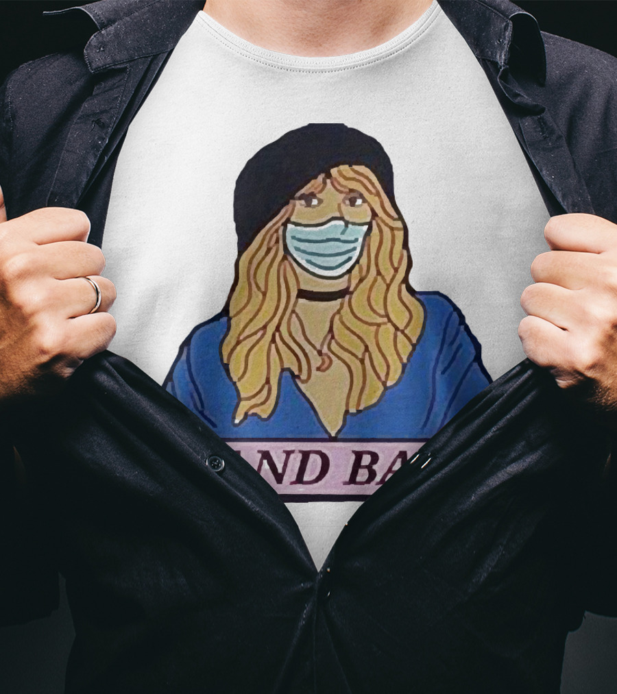 Stevie Nicks Stand Back Masked T-Shirt