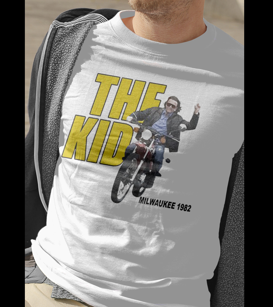 The Kid Milwaukee 1982 Motorcycle Rider T-Shirt