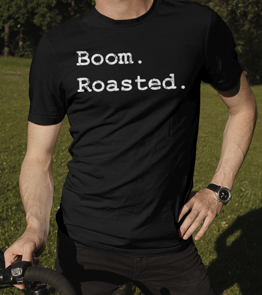 Boom Roasted Quote Tee From The Office T-Shirt