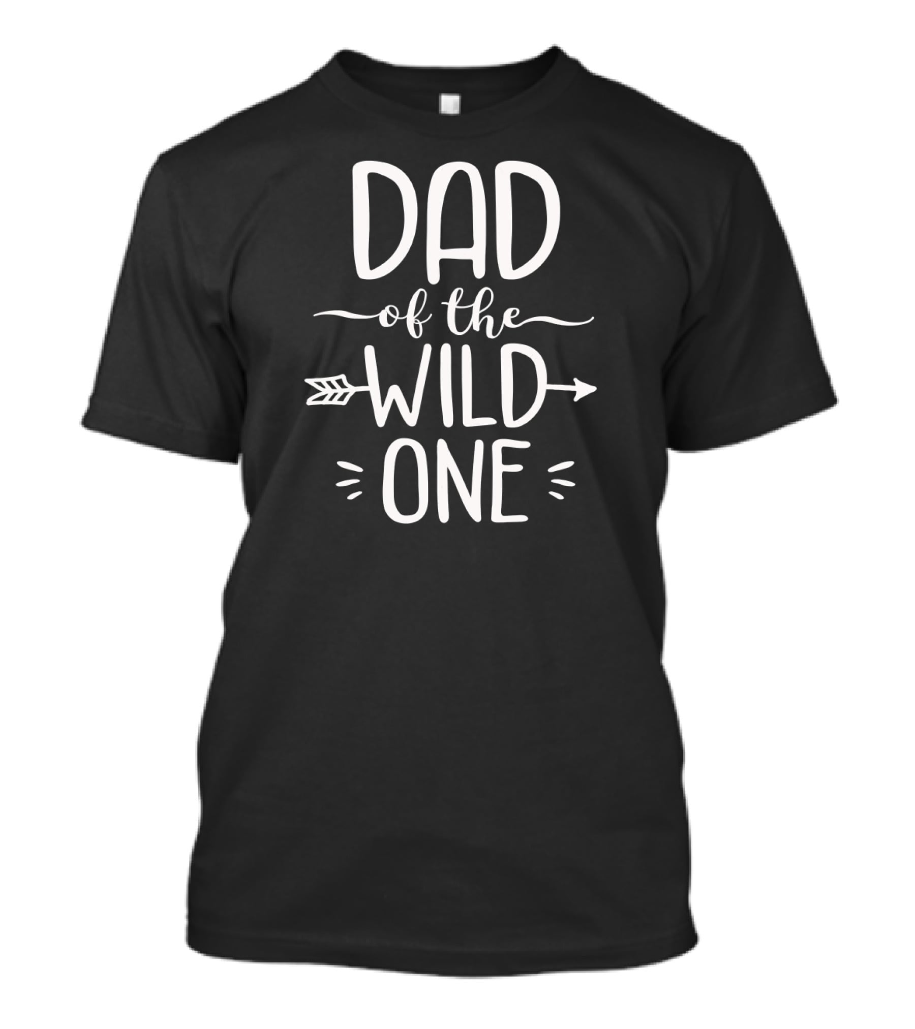 Dad Of The Wild One Arrow Design For 1st Birthday Safari T-Shirt