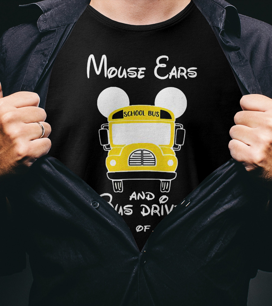 Mouse Ears School Bus Driver Kind Of Girl T-Shirt