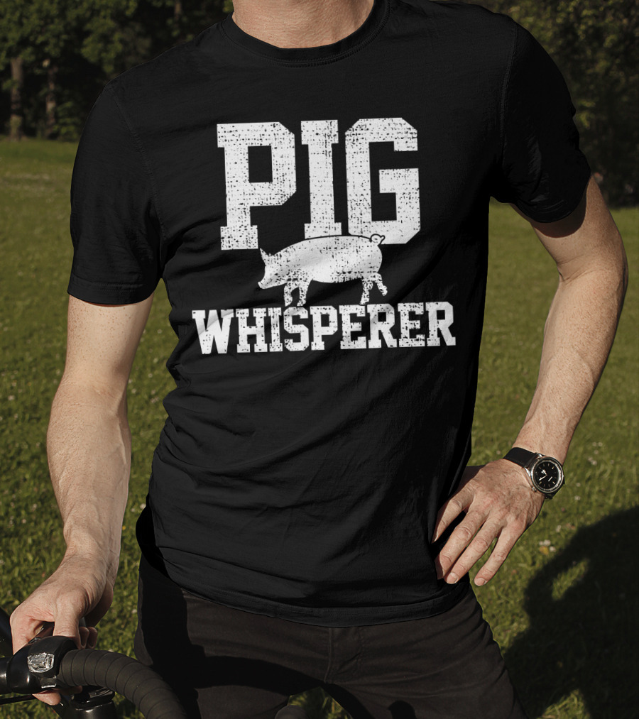 Pig Whisperer Farmer T-Shirt