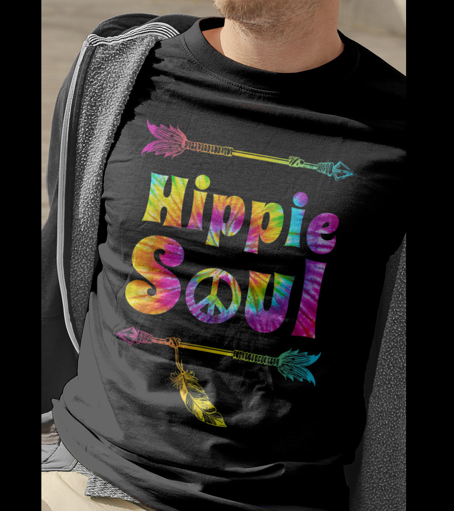 Hippie Soul Tie Dye Peace Tribal Love T-Shirt