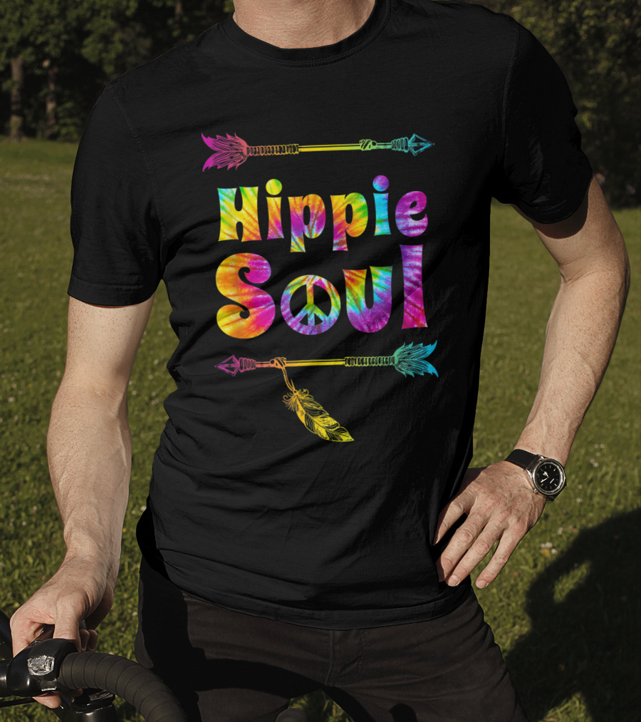 Hippie Soul Tie Dye Peace Tribal Love T-Shirt