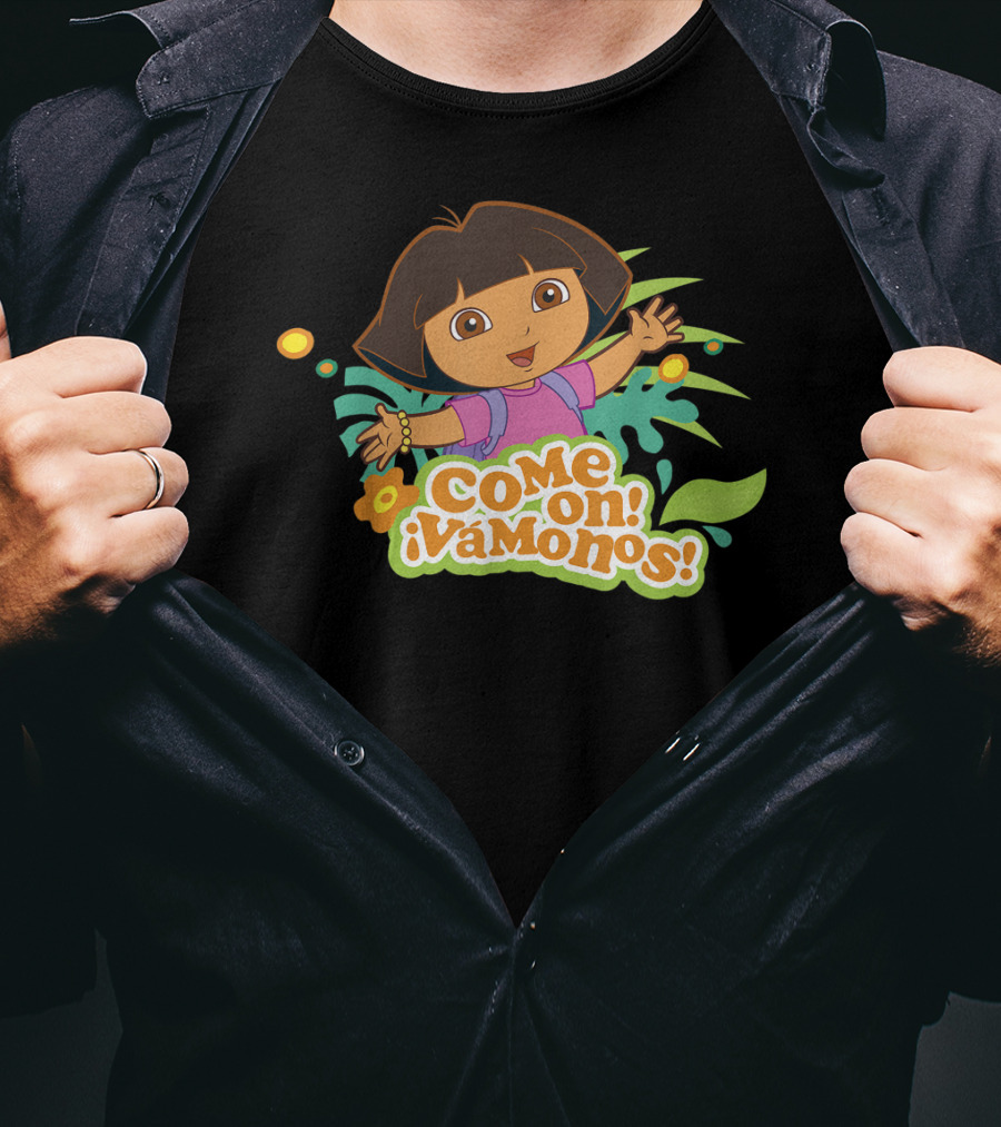 Nickelodeon Dora The Explorer Come On Vamonos Adventure T-Shirt