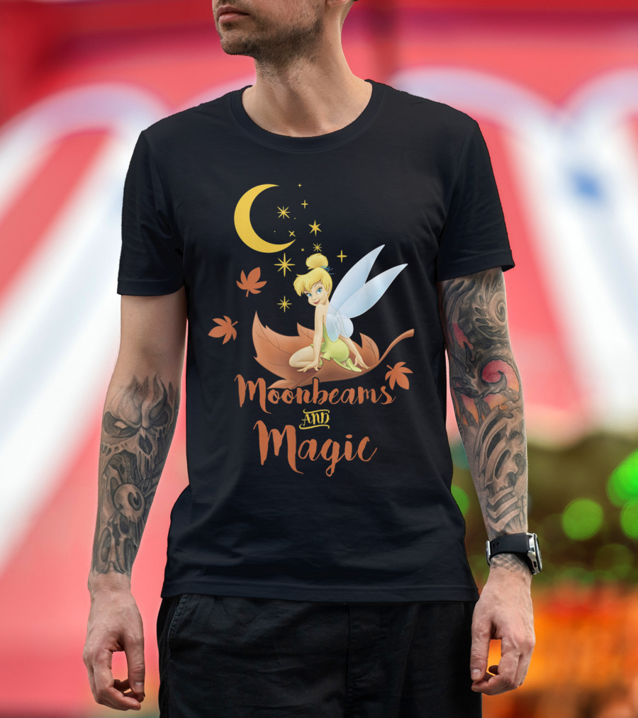Disney Peter Pan Tinkerbell Moonbeams and Magic T-Shirt