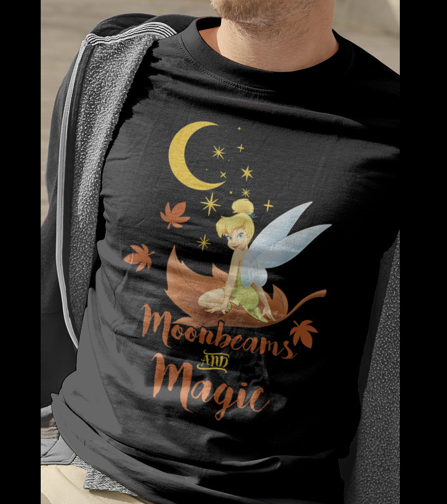 Disney Peter Pan Tinkerbell Moonbeams And Magic T-Shirt