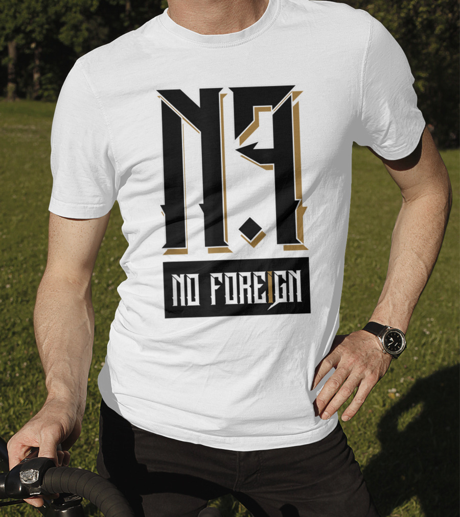 No Foreign Men And Women Indoor Outdoor Wear M9 T-Shirt