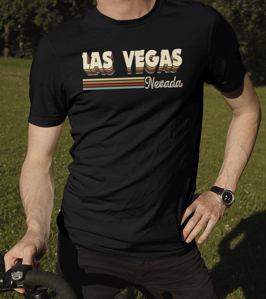 Las Vegas Nevada Retro Vintage 70s 80s T-Shirt